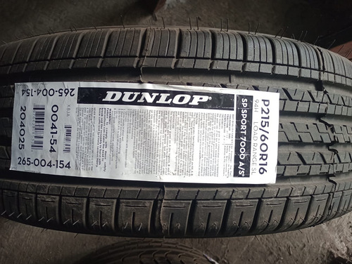 Llanta Dunlop 215/60r16 Sp Sport 7000 A/s H