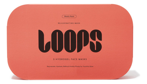 Loops Weekly Reset - Kit De Mascara Facial De Hidrogel Rejuv