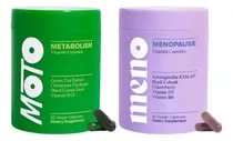 Comprar Moto Cápsulas Estimulantes Del Metabolismo Suplemento 60 Cápsulas + Meno Menopausia Vitaminas Menopausia Sin Hormonas Suplementos 60 Cápsulas