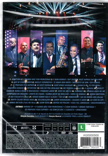 DVD Só pra Contrariar 25 anos ao vivo