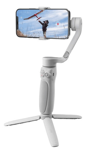 Estabilizador Zhiyun Smooth Q4 Combo Com Led Cor Cinza