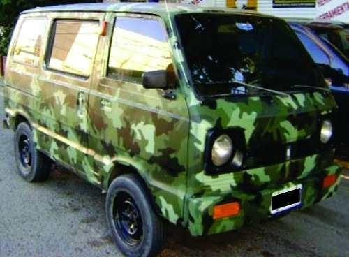 Ploteo Grafica Vehicular Camuflado