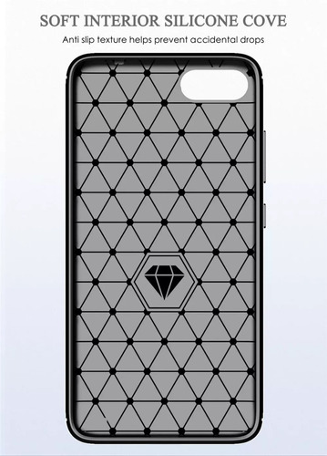 Capa Para Asus Zenfone 4 Max (zc554kl) (tela 5.5) Carbon