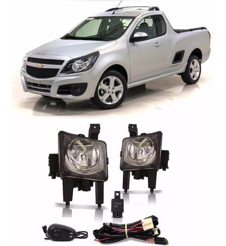 Kit Farol Milha Montana 2009 /2015 + Super Brindes