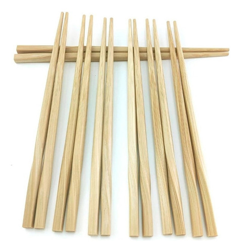 Palitos Sushi Pinzas Sushi Bambú Reutilizable Pack 20u