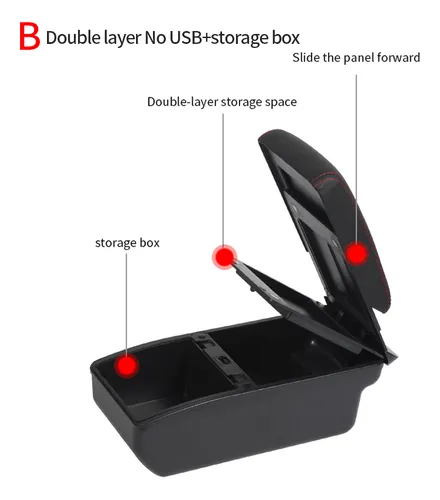 Caja De Reposabrazos Para Suzuki Swift 2005-2024 Con Caja De