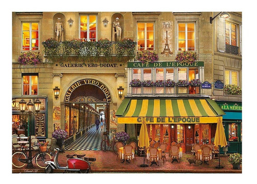 Imagen 2 de 5 de Puzzle Rompecabeza 2000 Pzas Galería De París Educa 18506