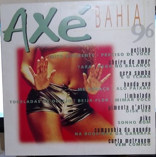 Lp Compania Do Pagode Gera Samba Pike Axe Bahia 96 (Usado)
