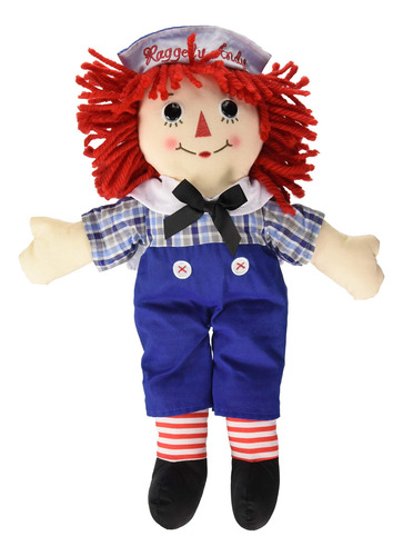 Muñeca Aurora World Raggedy Ann Y Raggedy Andy 40 Cm