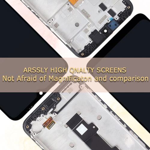 Lzhipx Pantalla Lcd Para Moto E22 E22i Xt2239-9 Xt2239 Display Con Marco