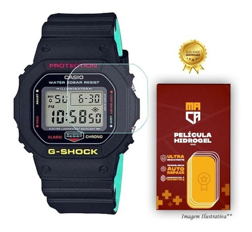 Pelicula Hidrogel Protetora Anti Riscos G-shock Dw-d5500mr