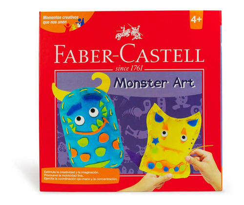 Set Creativo Faber-castell Monster Art