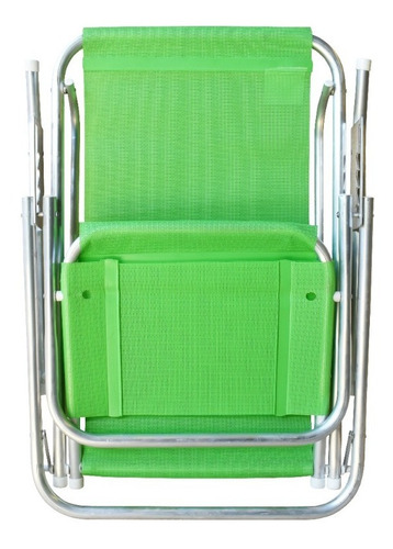 Imagen 7 de 8 de Reposera Aluminio 5 Pos. Coversol Kit X4- Disentino®