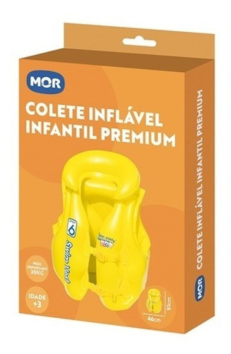 Imagem 2 de 3 de Colete Inflável Infantil Premium - Mor