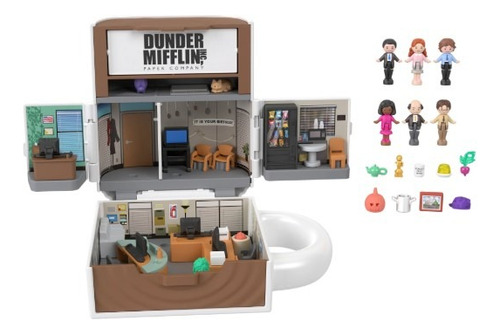 Polly Pocket X The Office Playset Compact Taza Y Accesorios