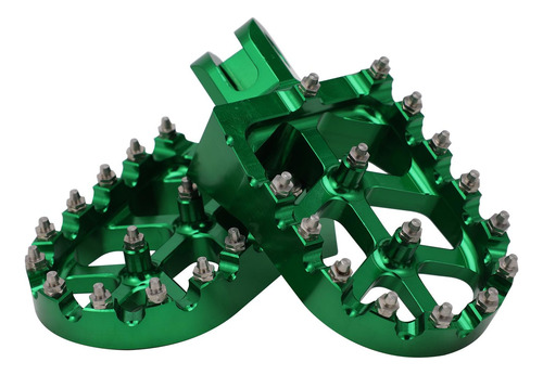 Estriberas Y Reposapiés Para Kawasaki Z125, Color Verde