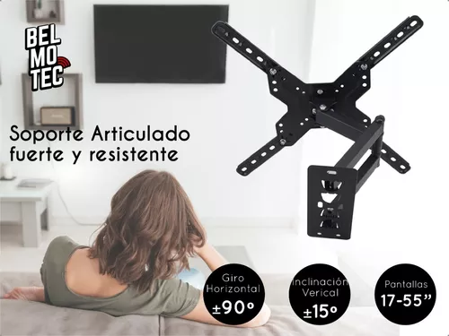 Soporte Led Tv Lcd Smart Articulado Doble Brazo Reforzado 32 40 42 43 46 47  49