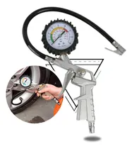 Comprar Calibrador De Pneus 1u002F4 Npt Com Manômetro 220 Psi 16 Bar