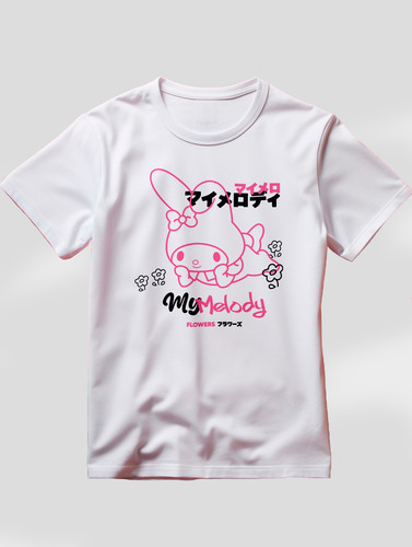 Playera My Melody Hello Kitty Infantil Para Niño M#6