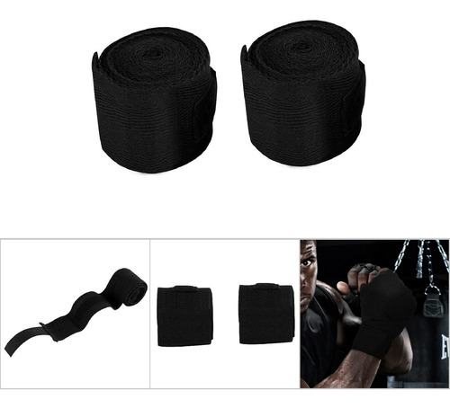 Vendaje De Muñeca De Boxeo 2pcs/set 2.5m Envolturas De Mano