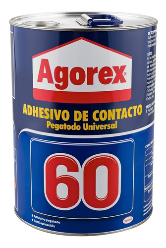 Pegamento Adhesivo De Contacto Multiuso Agorex-60 1 Galon