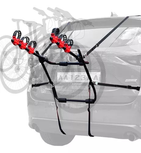 Soporte Rack Porta Para 2 Bicicletas Auto Carro Plegable - Generico