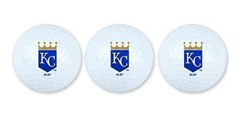 Esfuerzo De Mlb Kansas City Royals Bola De Golf Paquete De 3