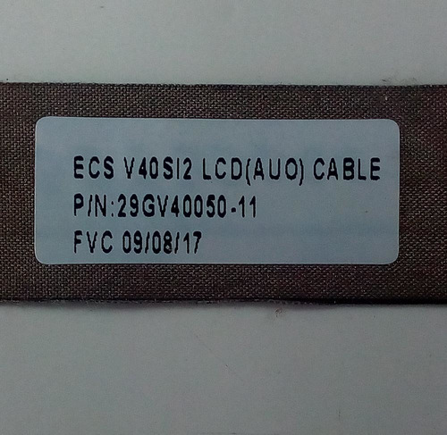 Imagem 2 de 2 de Cabo Flat Da Tela Kennex 320 29gv40050-11