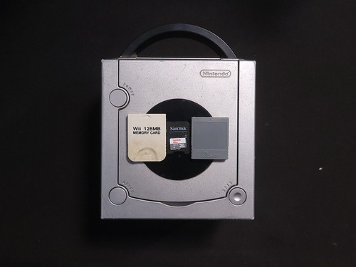 Consola Nintendo Gamecube + Juegos Instalados Vía Sd Plata