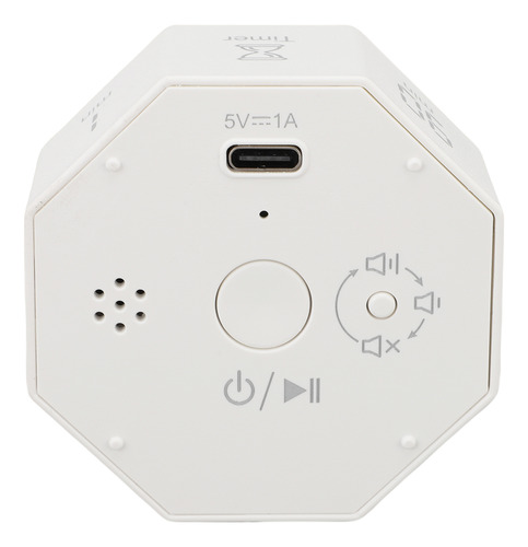Pantalla Lcd Recargable Con Temporizador Digital, 8 Ángulos,