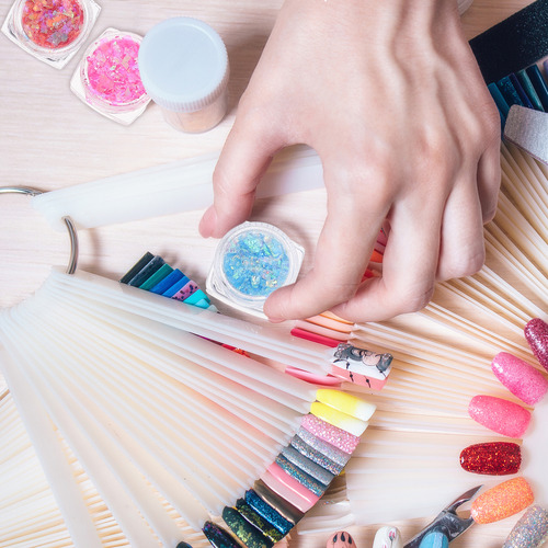 Pegatinas Caseras Para Decoración De Uñas A La Moda, 14 Caja