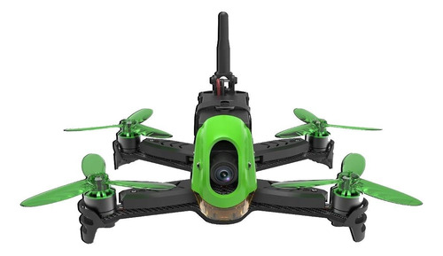 Drone Hubsan X4 H123D con cámara HD negro y verde 1 batería