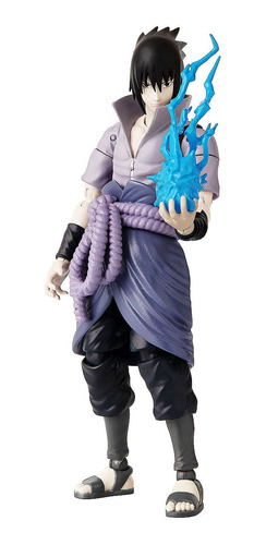 Figura Articulada Naruto Shippuden 17cm Sasuke Uchiha