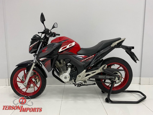 Imagem 2 de 9 de Honda Twister 250f Cbs 2020 Vermelha