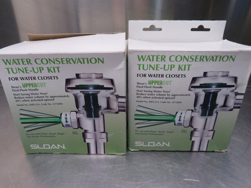 Sloan Wes-213 Tune Up Kit 3372004 Lot Of 2!