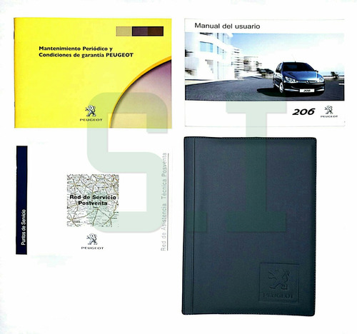 Manual De Usuario Peugeot 206  Radio Servicio Nuevo 