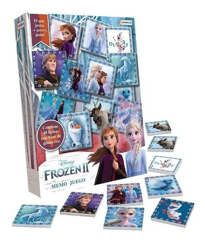 Frozen 2 Juego De Memoria Memo Tapimovil