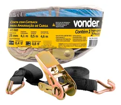 Comprar Cinta Com Catraca De Amarração Para Carga 800kg Vonder no Mercado Livre