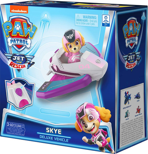 Paw Patrol Skye Deluxe Jet To The Rescue Original 