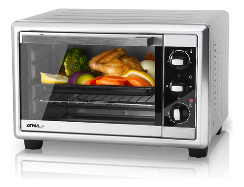 Horno Grill Eléctrico Atma Hg1722p 17l 1200w