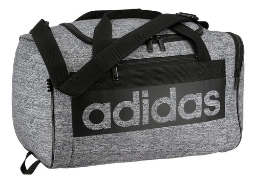 Bolso Deportivo adidas Gris/negro, Un Solo Tamaño Disponible