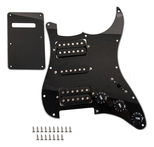 Pickguard De Guitarra Eléctrica Hsh Precableada Repuestos