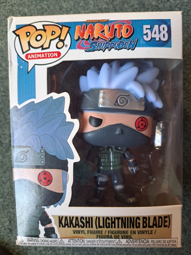 Funko Pop, Kakashi (lightning Blade) Naruto Modelo 548