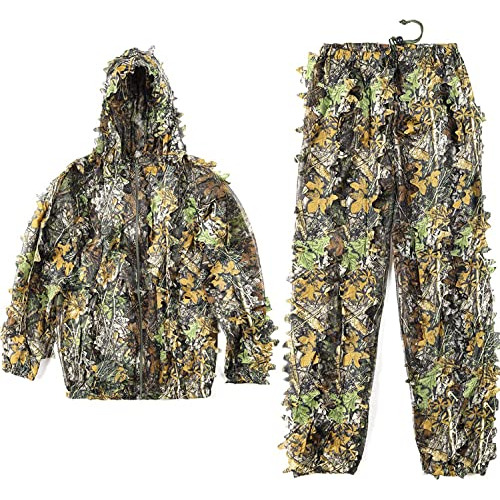 Traje Ghillie Hombres, Traje De Caza De Pavo 3d Ligero ...