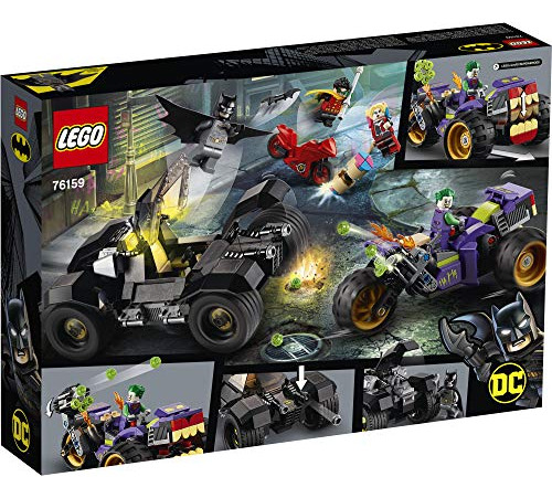 Coches De Superhéroes Lego Dc Batman Jokers Trike Chase 7615