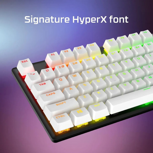 Keycaps Hyperx Pbt Layout Português Br Branco Full Set