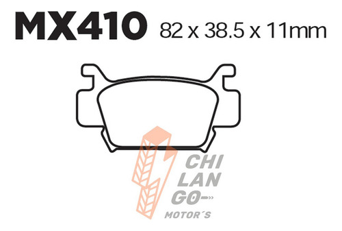 Balatas Del. Der. Honda Trx 500 Fa/fe/fm Fourtrax 05-12