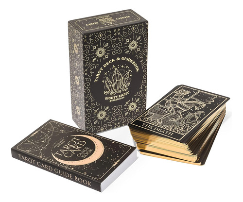 Ochenta Y Ocho Milagros Cartas Místicas De Tarot Dorado Y De