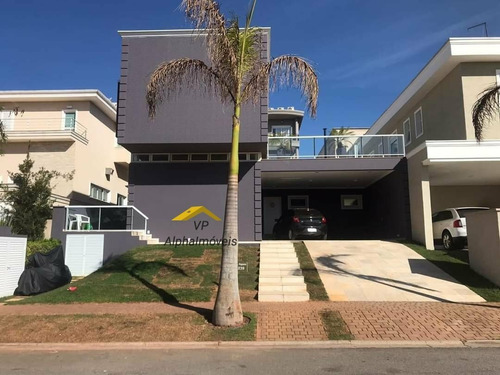 Imagem 1 de 10 de Casa Em Condomínio Para Venda Em Alphaville Genesis -sp - Vpgns1-90