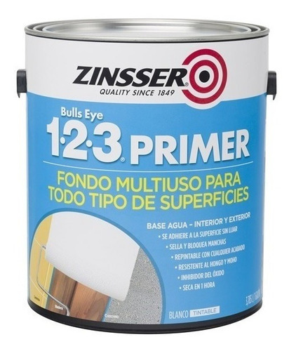 Fijador Sellador Bulls Eye 123 Zinsser 0.946 Lt